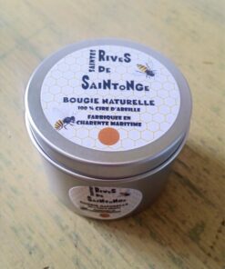 Bougie naturelle cire abeille